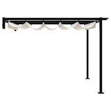 Gazebo 300 x 300 x 200 cm Cream Polyester 4003971