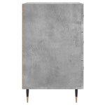 ZNTS Bedside Cabinet Concrete Grey 40x40x66 cm Engineered Wood 827640