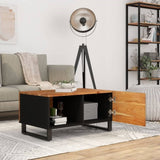 Coffee Table 80x50x40 cm Solid Wood Acacia&Engineered Wood 350633