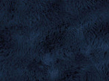 Anti-Slip Faux Rabbit Fur Blanket Olite Marine Blue Polyester 42021826