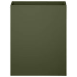 Garden Planter Olive Green 40 x 20 x 40 cm Cold-rolled Steel 8005406