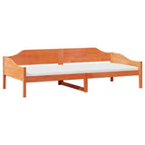 Bed Frame without Mattress Wax Brown 80x200 cm Solid Wood Pine 850913