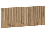 Wall-Mounted Headboard HOORN Artisan Oak Engineered Wood 897424