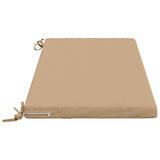 2-Piece Bench Cushions SOEST 2 pcs 100% Polyester Sand 949321