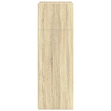 Highboard Sonoma Oak 50x41x124 cm Engineered Wood 846399
