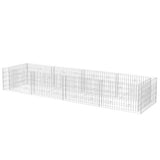 Gabion Raised Bed Steel 360x90x50 cm 142555