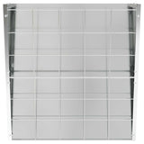 Hanging Hay Feeder Silver 61 x 33 x 66 cm Galvanised Steel 874635