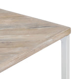 Coffee Table 110x110x36 cm Solid Mango Wood 247698