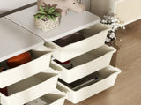 Kids Storage Unit, with Nine Drawers - Cream T3398P379054