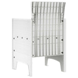 Garden Chair 4 pcs White 53 x 49 x 85 cm Polypropylene 847481