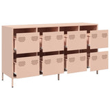 Sideboard Pink 135x39x73.5 cm Cold-rolled Steel 3307168