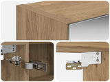 Bathroom Mirror Cabinet Artisian Oak 100 x 14.5 x 70 cm 889126