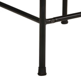 Bar Stools 4 pcs 46x35.5x70 cm Solid Wood Rough Mango 4013535