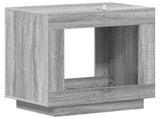 Side Table Grey Sonoma 60 x 40 x 65 cm Engineered Wood 899900