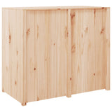 Outdoor Kitchen Cabinet MEPPEL 106x55x92 cm Solid Wood Pine 832353
