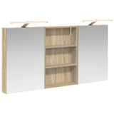 Bathroom Cabinet Set 3 pcs 120 x 10.5 x 60.5 cm Engineered wood 3403738