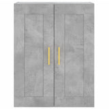 Highboard Concrete Grey 69.5x34x180 cm Engineered Wood 3199677