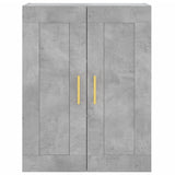 Highboard Concrete Grey 69,5x34x180 cm Engineered Wood 3199677