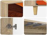 TV Cabinet BONN 69 x 33 x 50 cm Sonoma Engineered Wood 8007001
