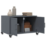 Coffee Table Anthracite 68x50x43.5 cm Steel 846688