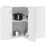 Kitchen Wall Corner Cabinet Lucca Concrete Grey Engineered Wood 853861