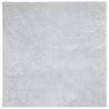 Rug HUARTE Short Pile Soft and Washable Grey 160x160 cm 375078