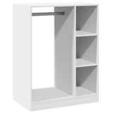 Wardrobe White 77x48x102 cm Engineered Wood 840807