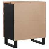 Bedside Cabinet 50x33x60 cm Solid Wood Acacia&Engineered Wood 350657