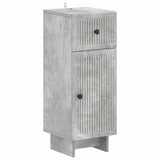 Bathroom Storage Cainet EDE Concrete Grey 30 x 31 x 80 cm 895948