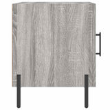 Bedside Cabinets 2 pcs Grey Sonoma 40x40x50 cm Engineered Wood 827593