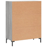 Sideboard Grey Sonoma 69.5x34x90 cm Engineered Wood 827858