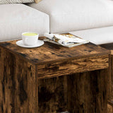 Nesting Tables 3 pcs Smoked Oak Engineered Wood 815225