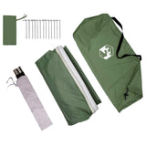 Tailgate Tent -Person 285 x 255 x 245 cm Green Taffeta 42001077