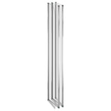 Bath Enclosure 120x140 cm Tempered Glass Transparent 146224