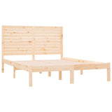 Bed Frame without Mattress 140x200 cm Solid Wood 3104608