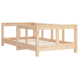 Kids Bed Frame 70x140 cm Solid Wood Pine 834426