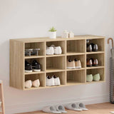 Shoe Cabinet Sonoma oak 103 x 30 x 51 cm Engineered wood 808705