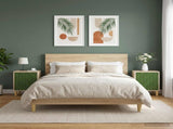 Bedside Cabinet GELEEN 2 pcs Sonoma Oak 36 x 33 x 50 cm 8007194