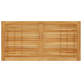 Garden Bar Table 140x70x104 cm Solid Acacia Wood 312409
