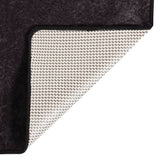 Rug Washable Anthracite 400x300 cm Anti Slip 136631