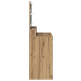 Dressing Table Artisan Oak 79 x 41 x 135 cm Engineered Wood 865090