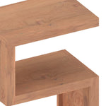 ZNTS Side Table 45x30x60 cm Solid Wood Teak 340749