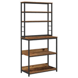 Kitchen Shelf Old Wood 80 x 40 x 168 cm Engineered Wood 883890