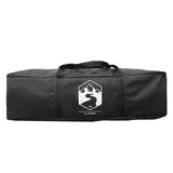 Camping Tent Dome 4-Person White Blackout Fabric Waterproof 94702