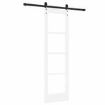 Sliding Door Manual ORKDAL White 61 x 198.5 cm Wood and metal 3332434