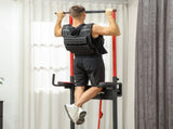 30KG Adjustable Weighted Vest, Running Weight Vest, with 30 Metal Weights, Reflective Strips, for T3398P425066