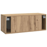 Wall-Mounted TV Cabinet Artisan Oak 78.5 x 31 x 30 cm 898724