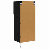 Wall-mounted TV Cabinets 2 pcs Black Oak 40.5 x 30 x 90 cm 882959