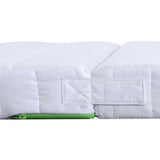 Foam Mattress Manual White 80 x 200 cm Foam 42015997