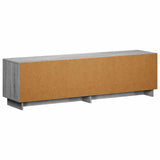 TV Stand 140 x 34.5 x 40 cm Grey Sonoma Engineered Wood 8011492
